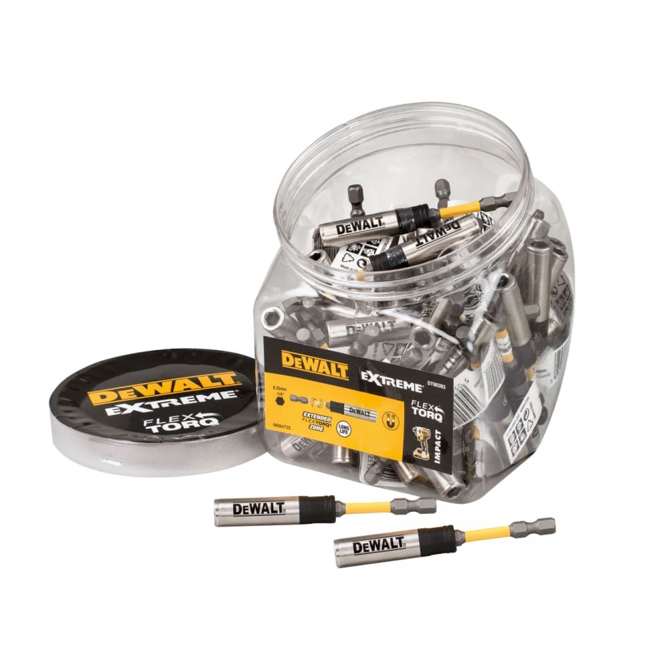 DT90393-QZ Torsion Bit Holder Sweetie Jar (50 Piece) DEWDT90393QZ