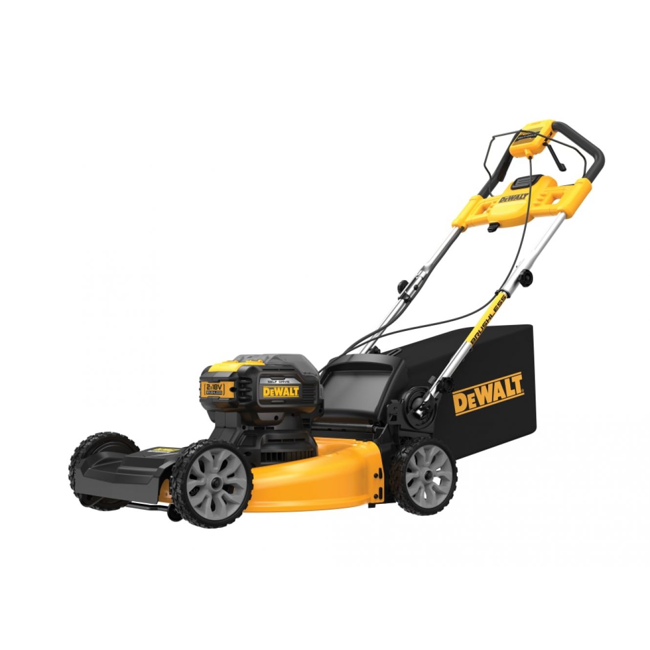 DCMSP564N XR Brushless Self-Propelled Lawnmower 53cm 36V Bare Unit DEWDCMSP564N