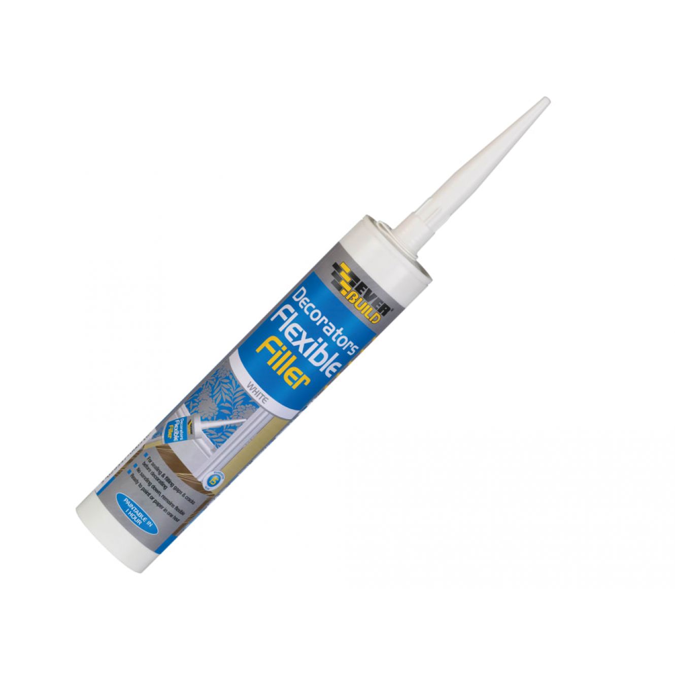 Flexible Decorator's Filler White 290ml EVBFLEXWH