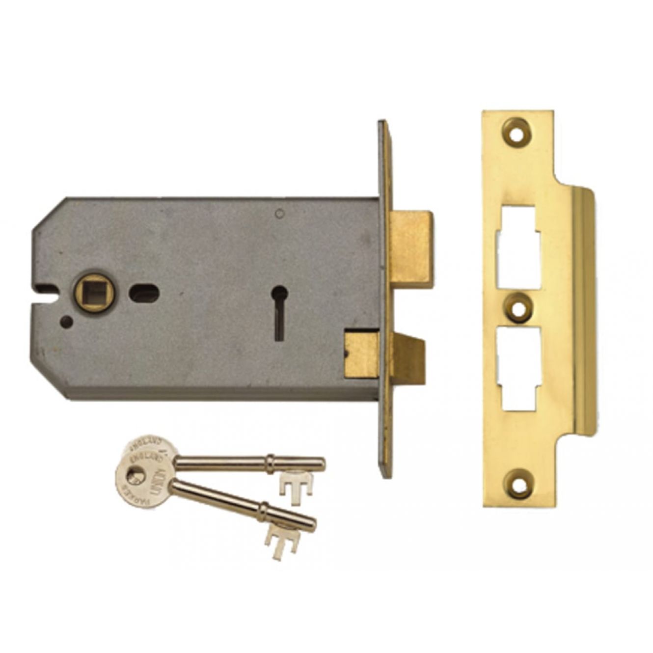 2077 3 Lever Horizontal Mortice Lock