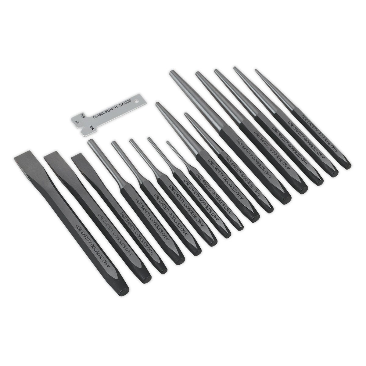 Punch & Chisel Set 16pc AK9216