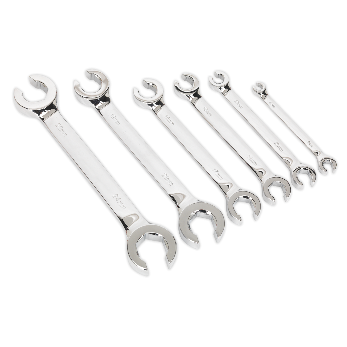 Flare Nut Spanner Set 6pc Metric S0767