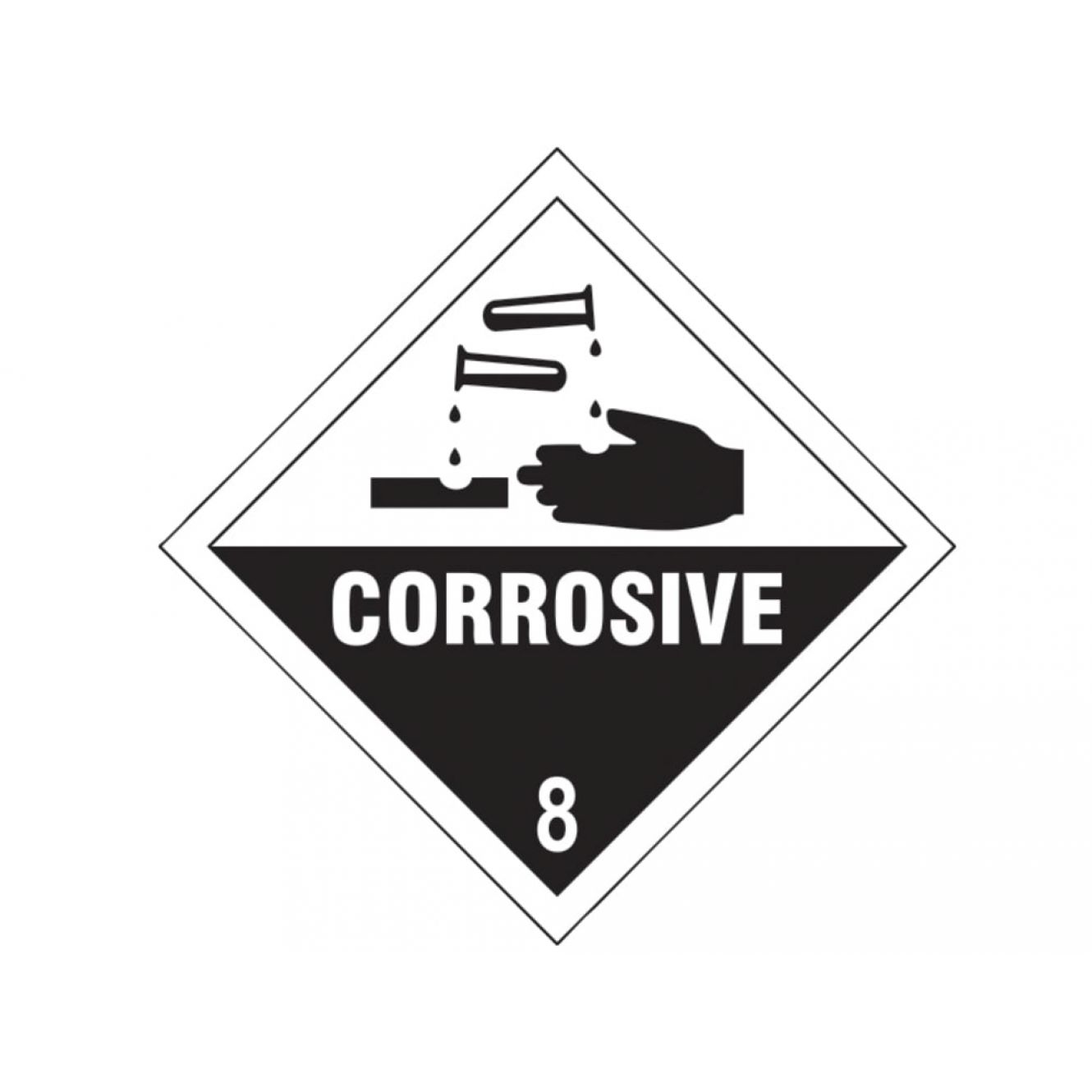 Corrosive 8 SAV - 100 x 100mm SCA13751
