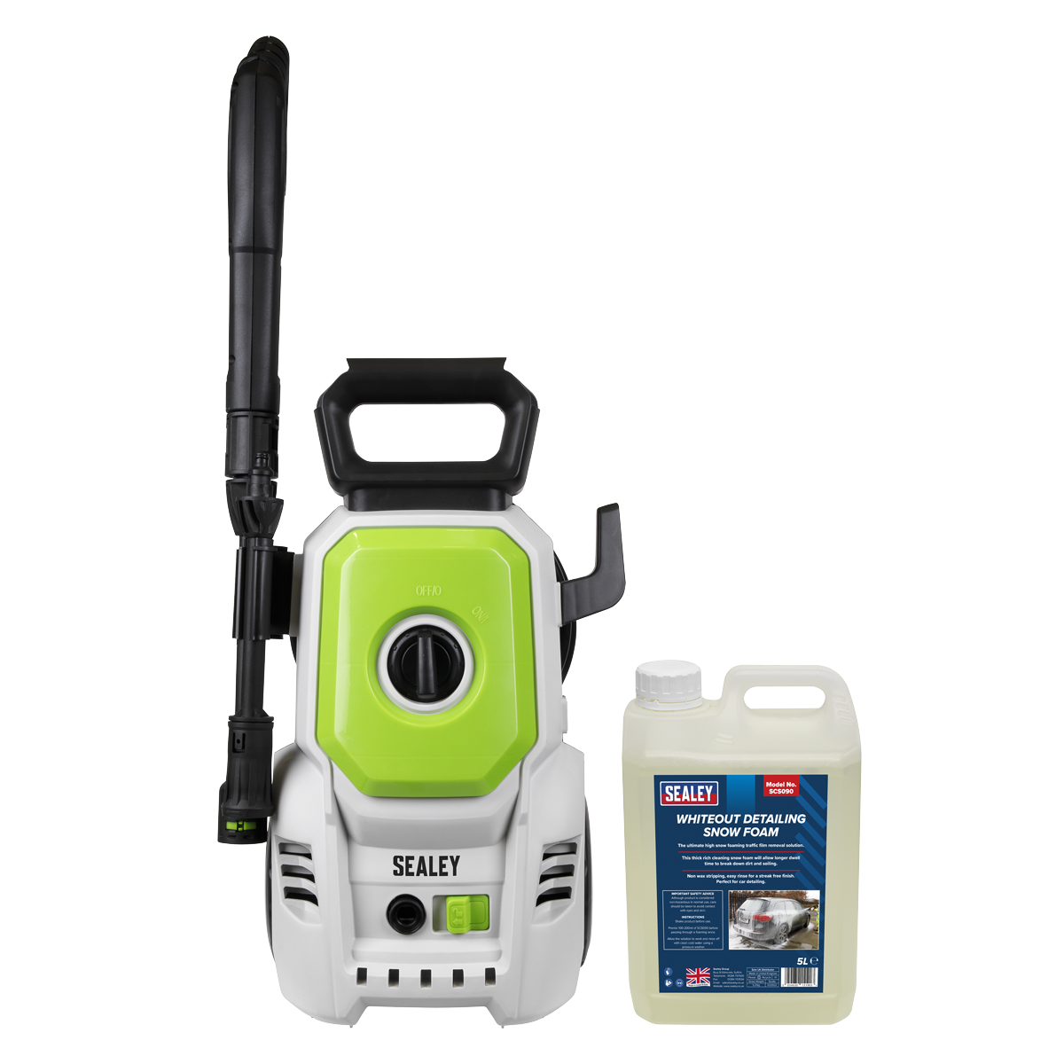 Pressure Washer 100bar 390L/hr with Snow Foam PW1610COMBO