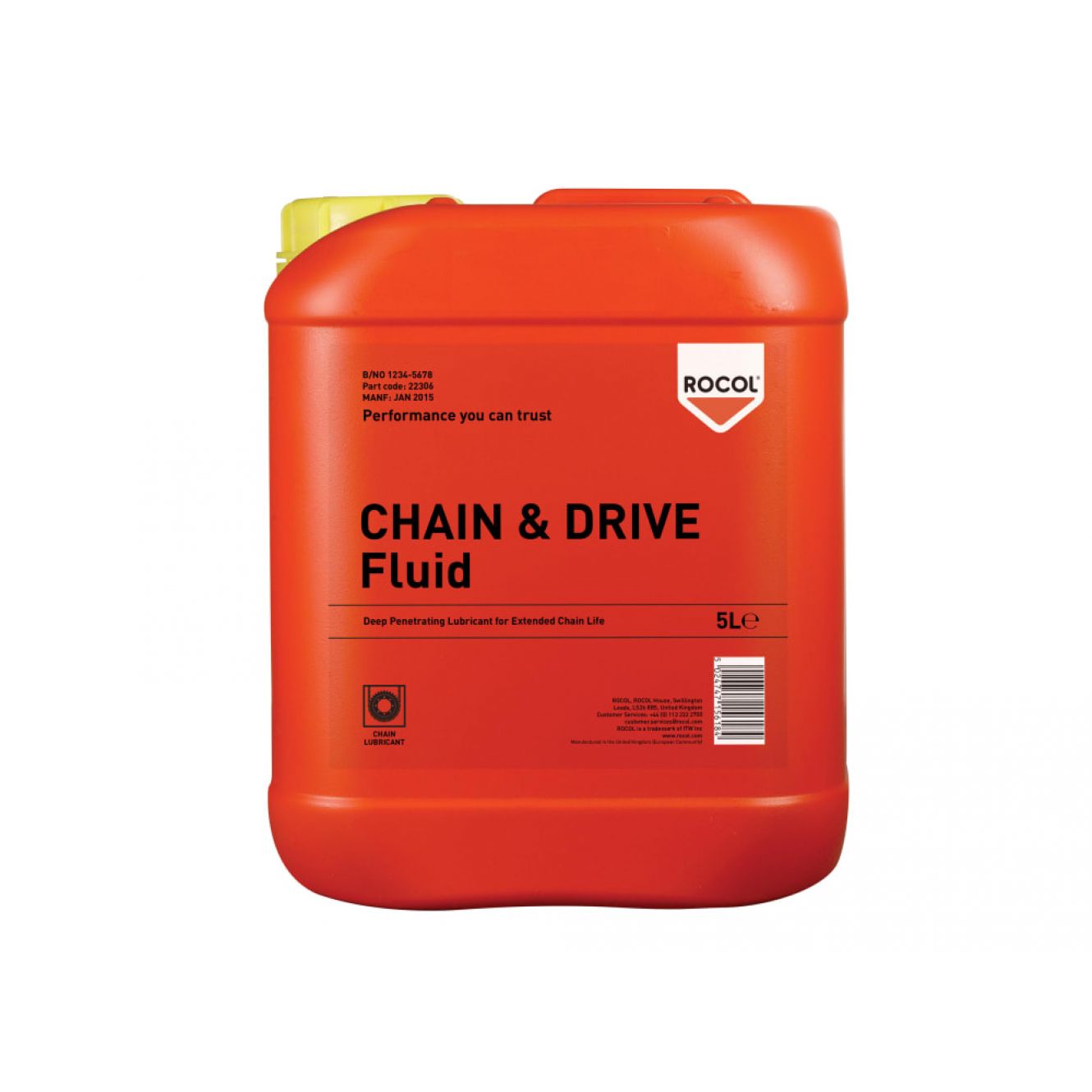 CHAIN & DRIVE Fluid 5 Litre ROC22306