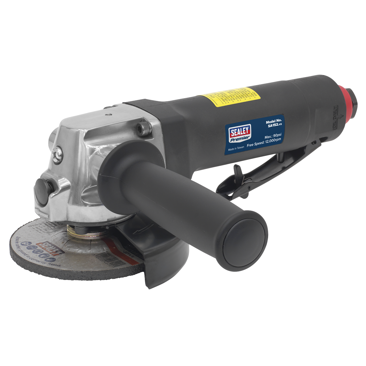 Air Angle Grinder Ø100mm Composite Housing SA152