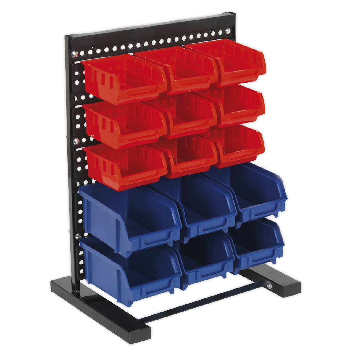 Bin Storage System Bench Mounting 15 Bin TPS1569