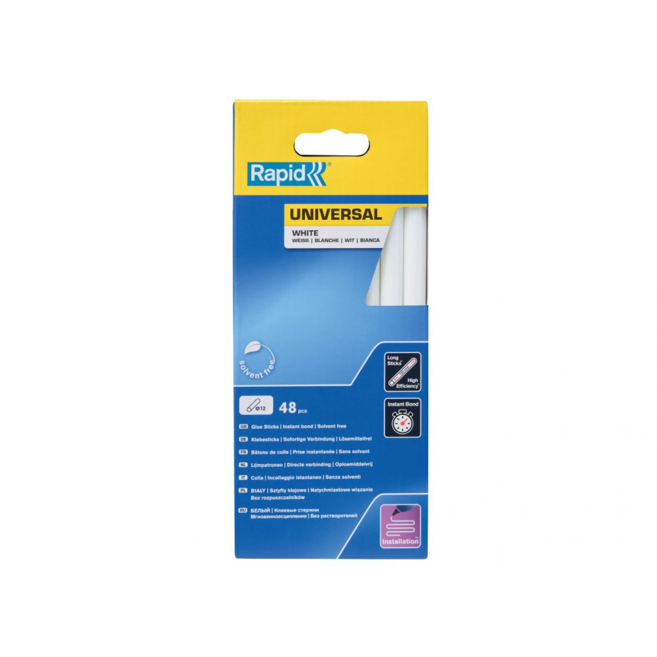 Universal Glue Sticks 12 x 190mm (Pack 48)