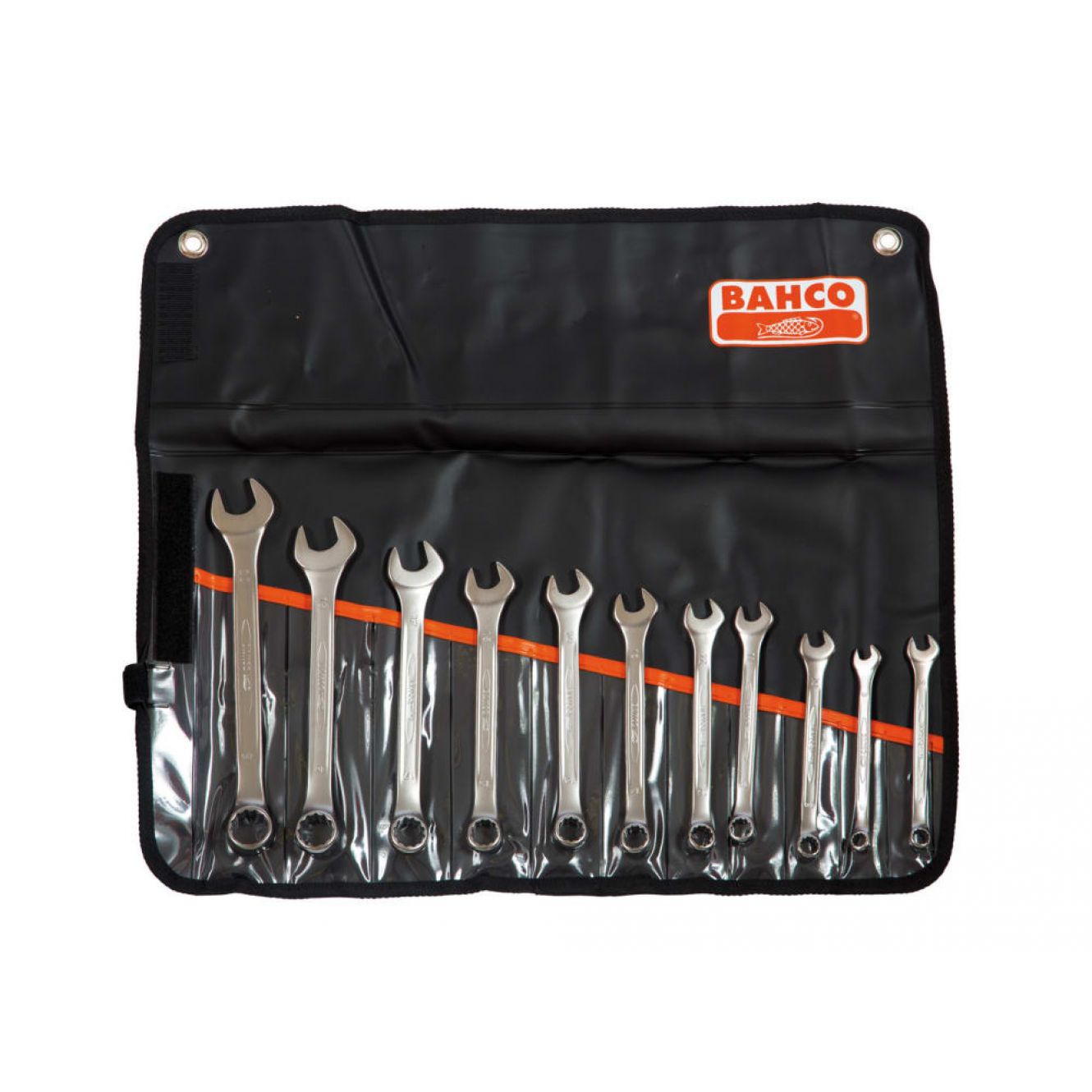 Chrome Polished Combination Spanner Set, 11 Piece BAH111MSET11