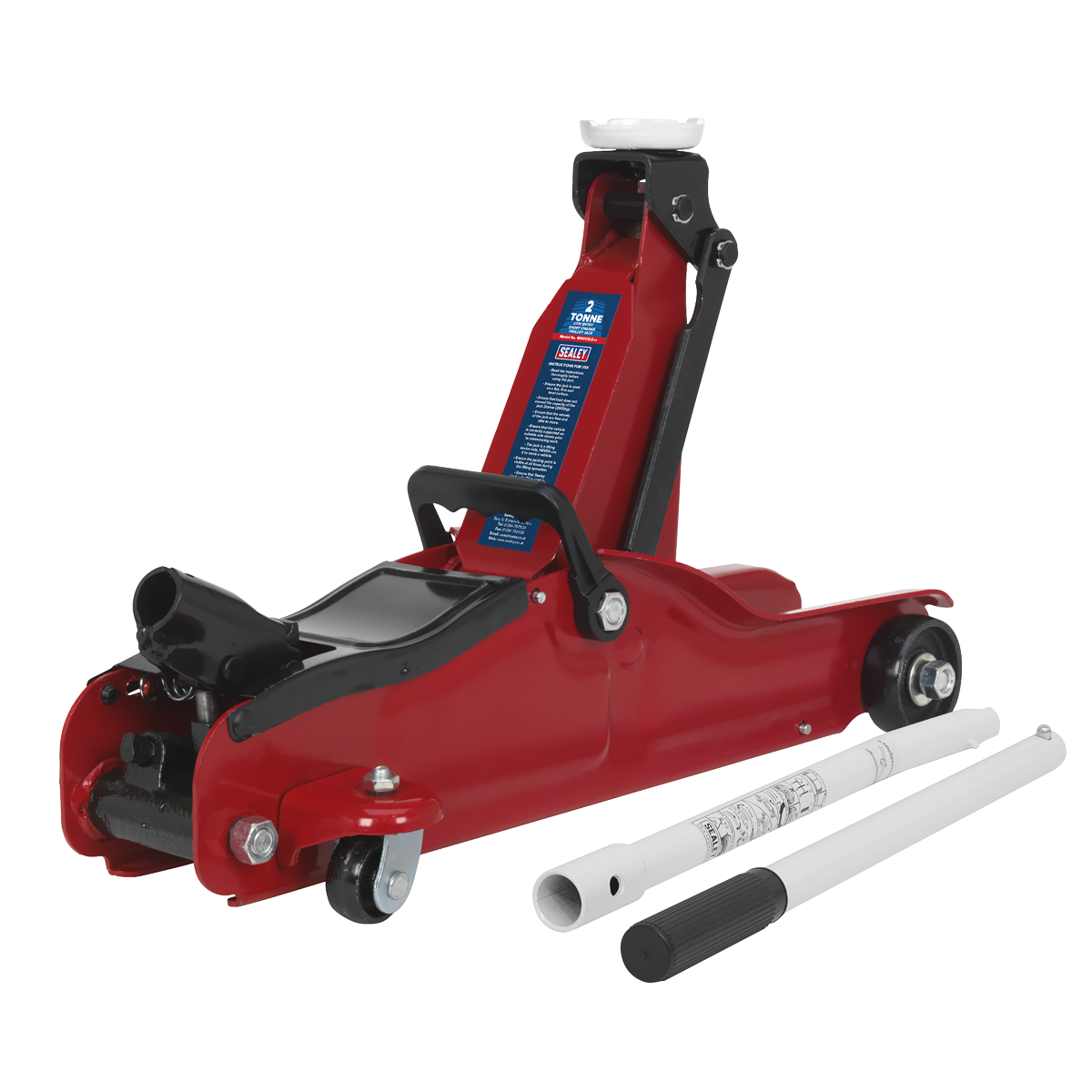 Trolley Jack 2 Tonne Low Profile Short Chassis 1050CXLE