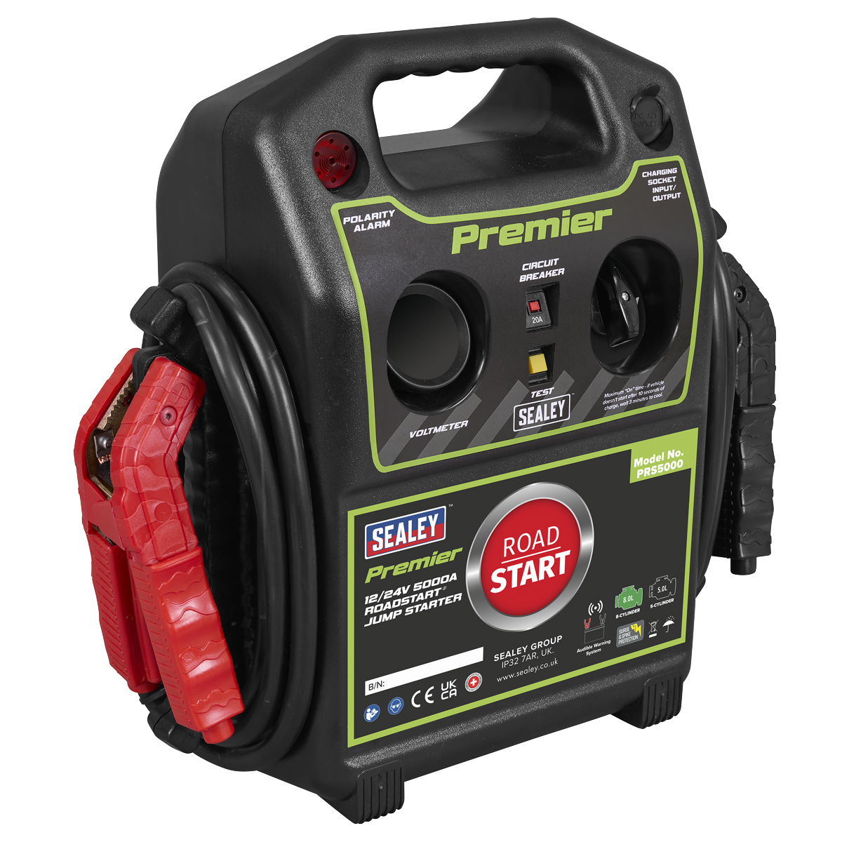 12/24V Premier RoadStart® Jump Starter 5000A PRS5000