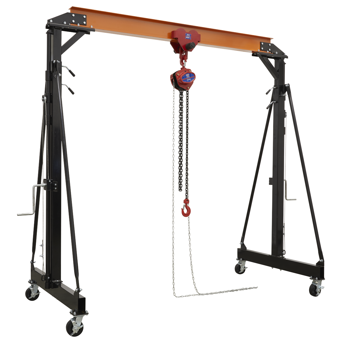 Portable Lifting Gantry Crane Adjustable 2 Tonne & Hoist Combo SG2000KIT