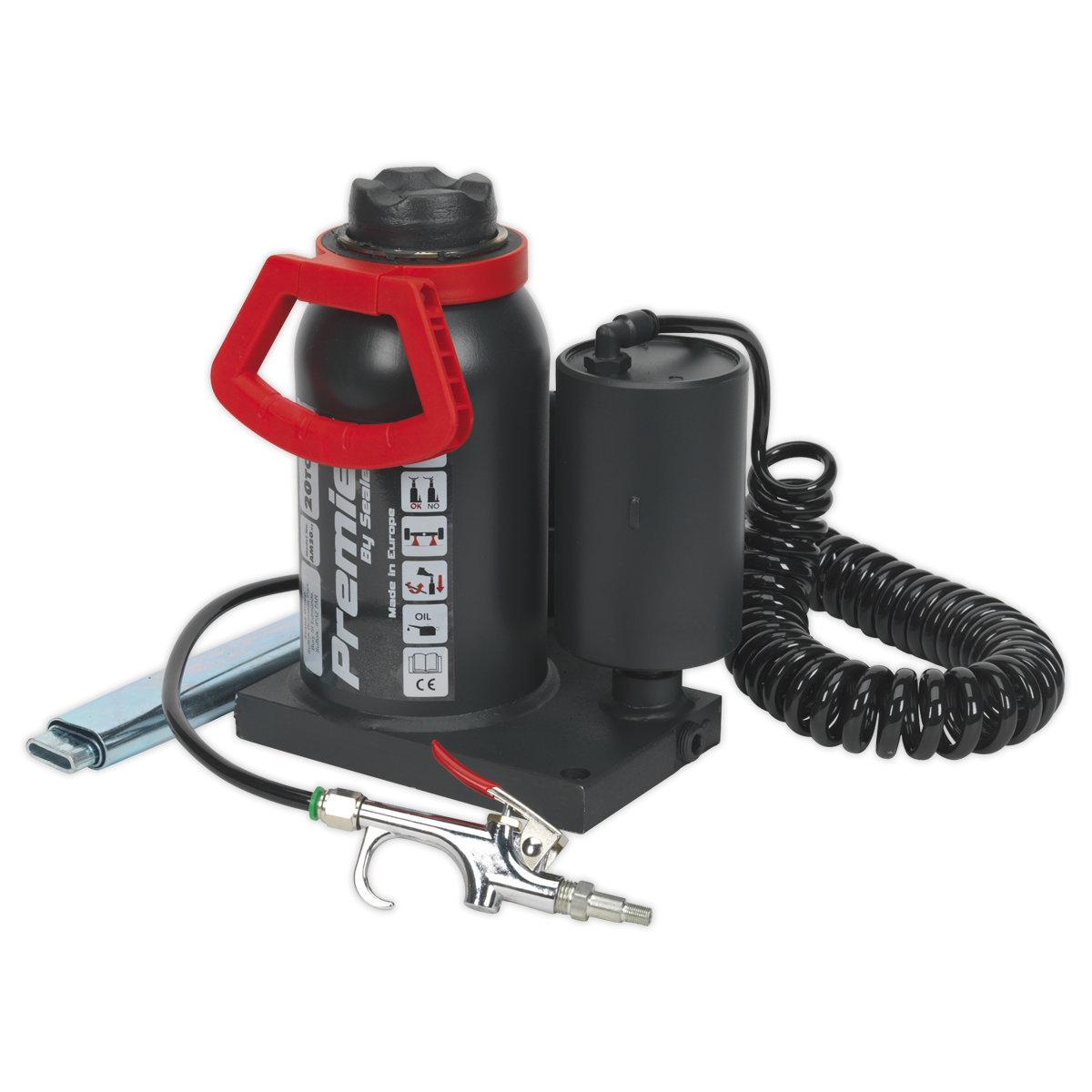 Bottle Jack 20 Tonne Manual/Air Hydraulic AM20