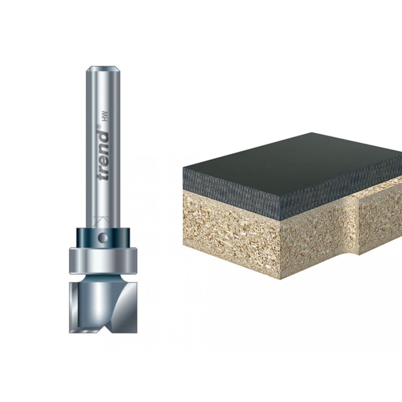 90° Shank Mounted Template Profiler