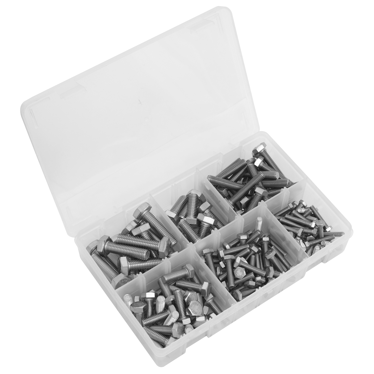 Stainless Steel Setscrew Assortment 150pc M5-M10 AB078SS