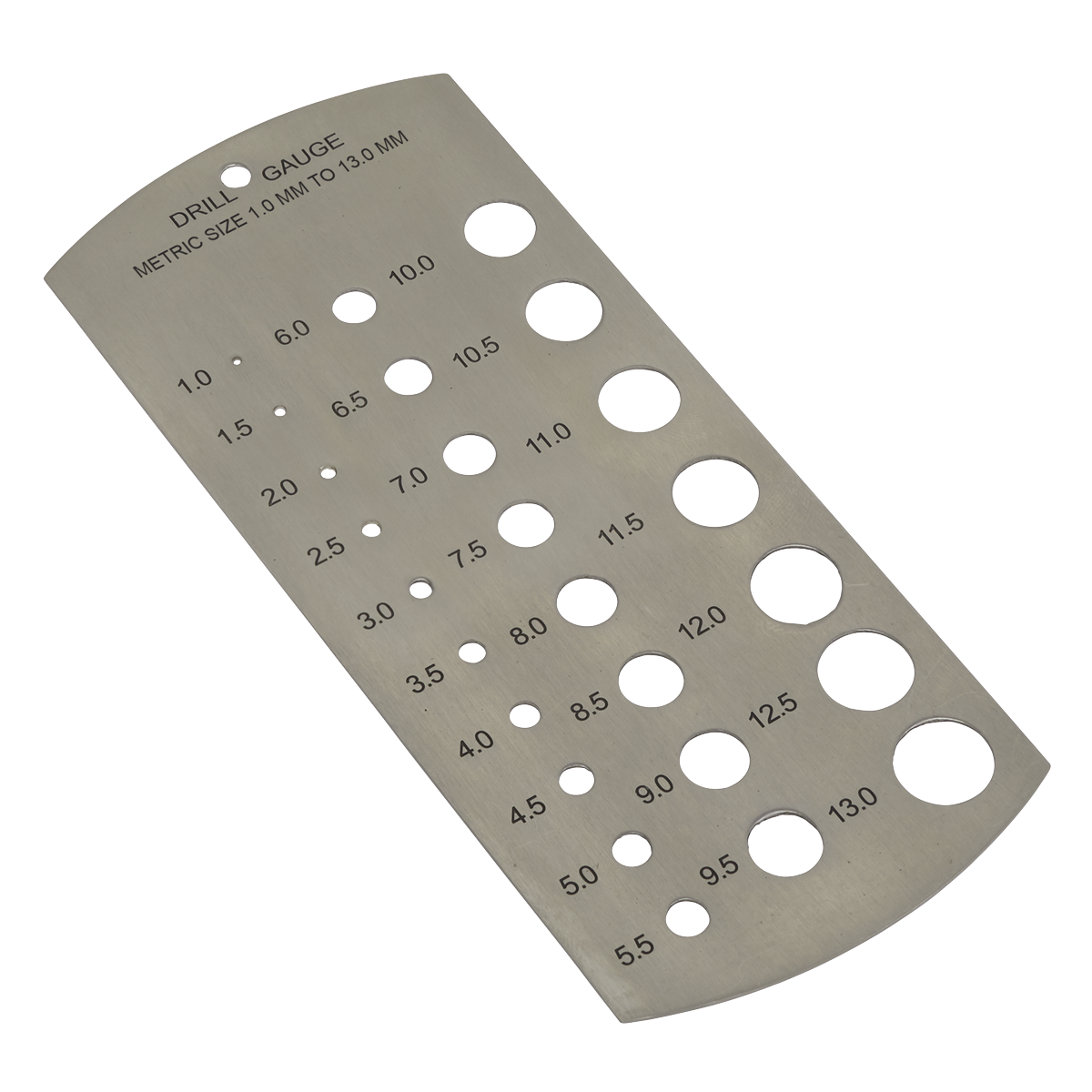 Drill Gauge Metric 1-13mm DGM1