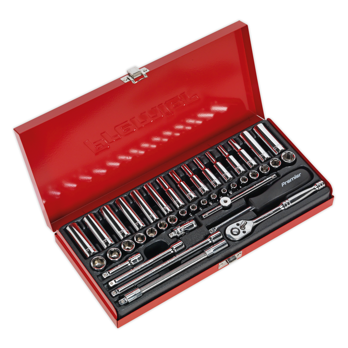 Socket Set 41pc 1/4"Sq Drive 6pt WallDrive® - Metric/Imperial AK690