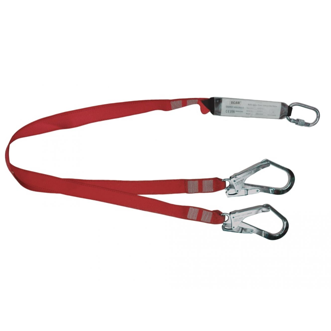 Fall Arrest Twin Lanyard 1.8m SCAFALYTWIN