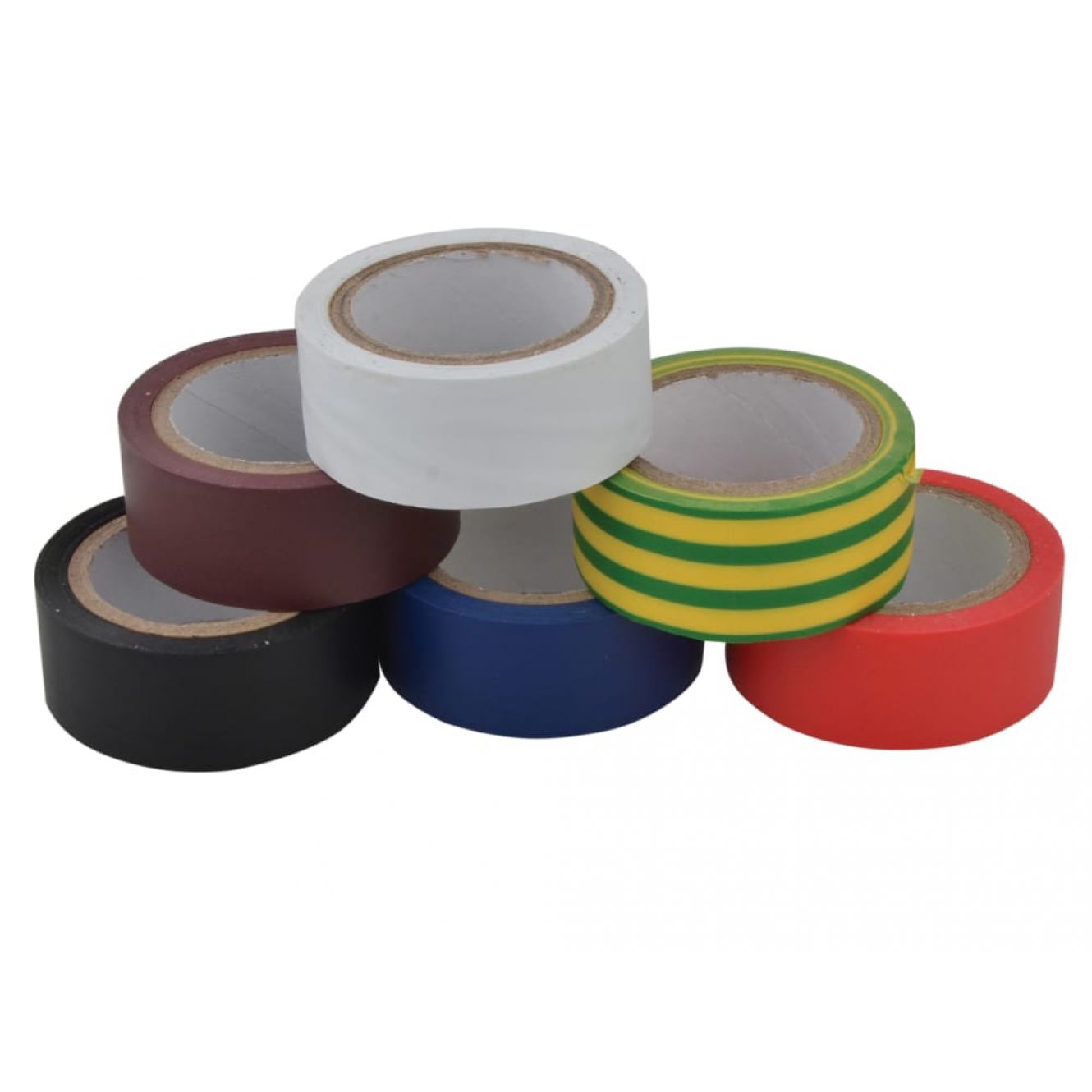 Electrical Tape (6 Colour Pack) 19mm x 3.5m UNI1415390
