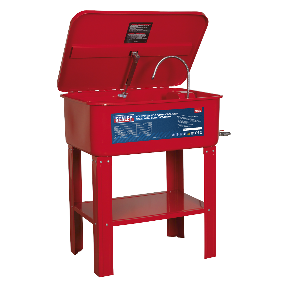 Parts Cleaning Tank with Turbo Feature SM20