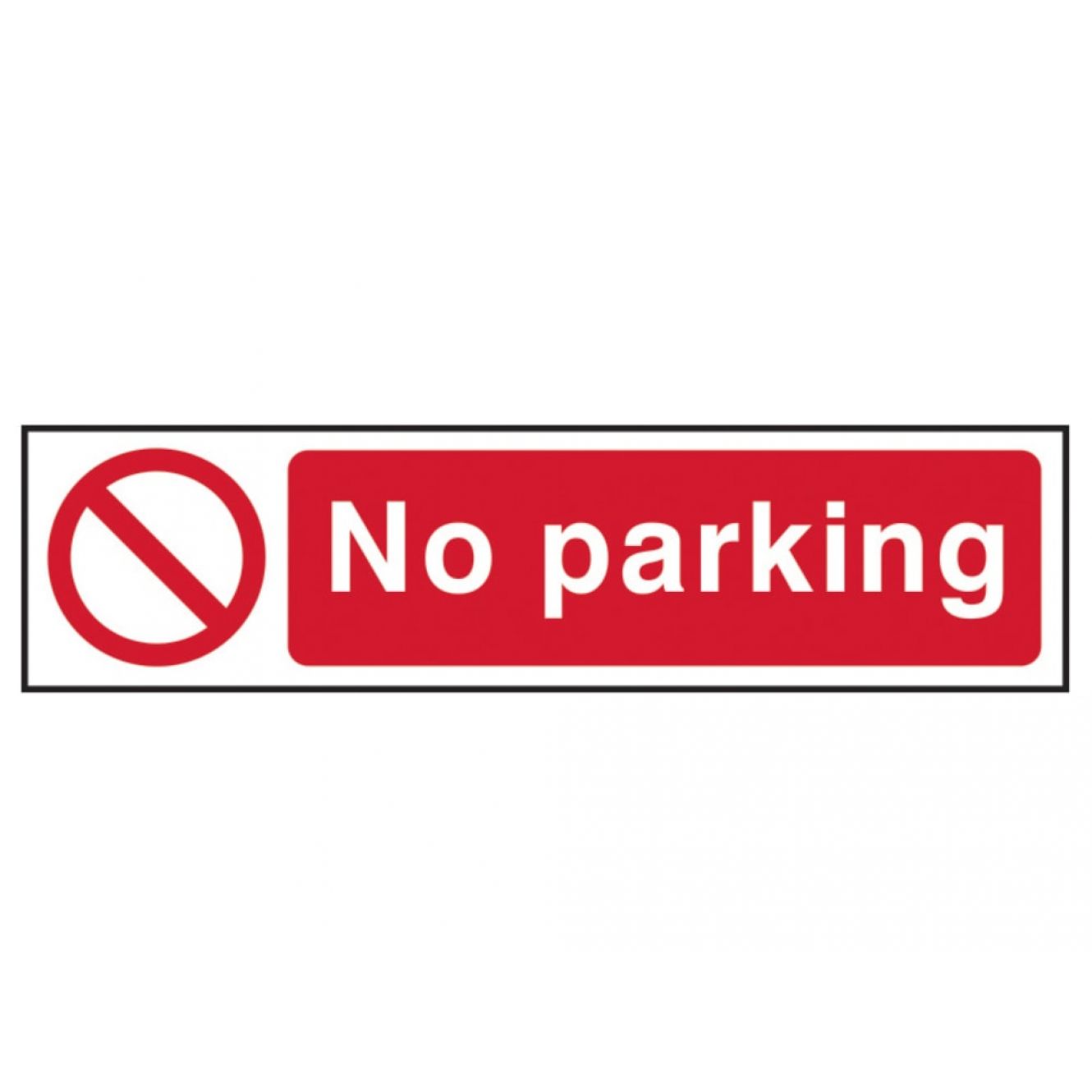 No Parking - PVC 200 x 50mm SCA5056