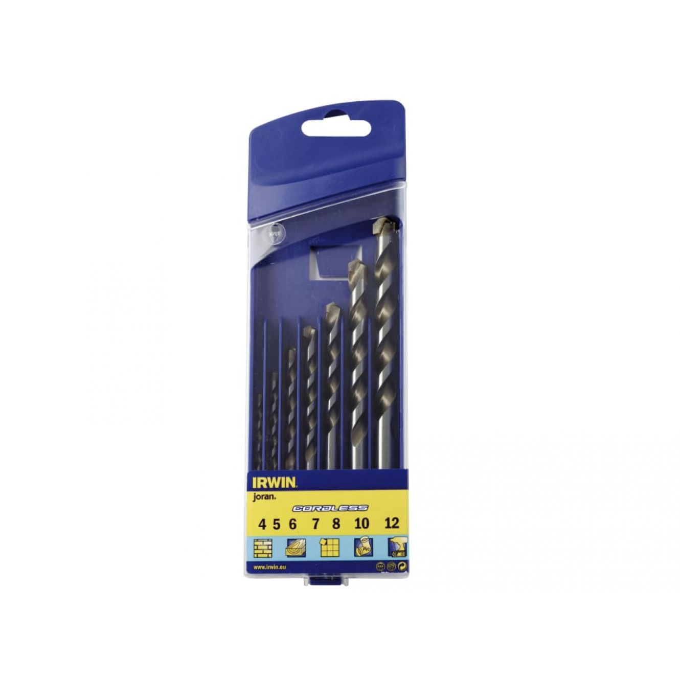 Multi-Purpose Drill Bit Set for Cordless Drills