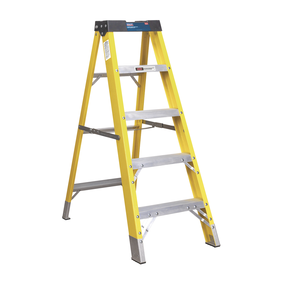 Fibreglass Step Ladder 4-Tread EN 131 FSL5