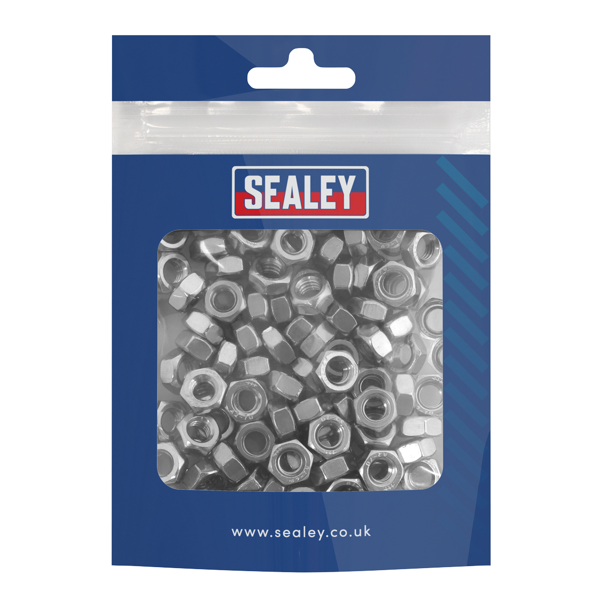 Stainless Steel Nut Din 934 – M6 - Pack of 100 SS6