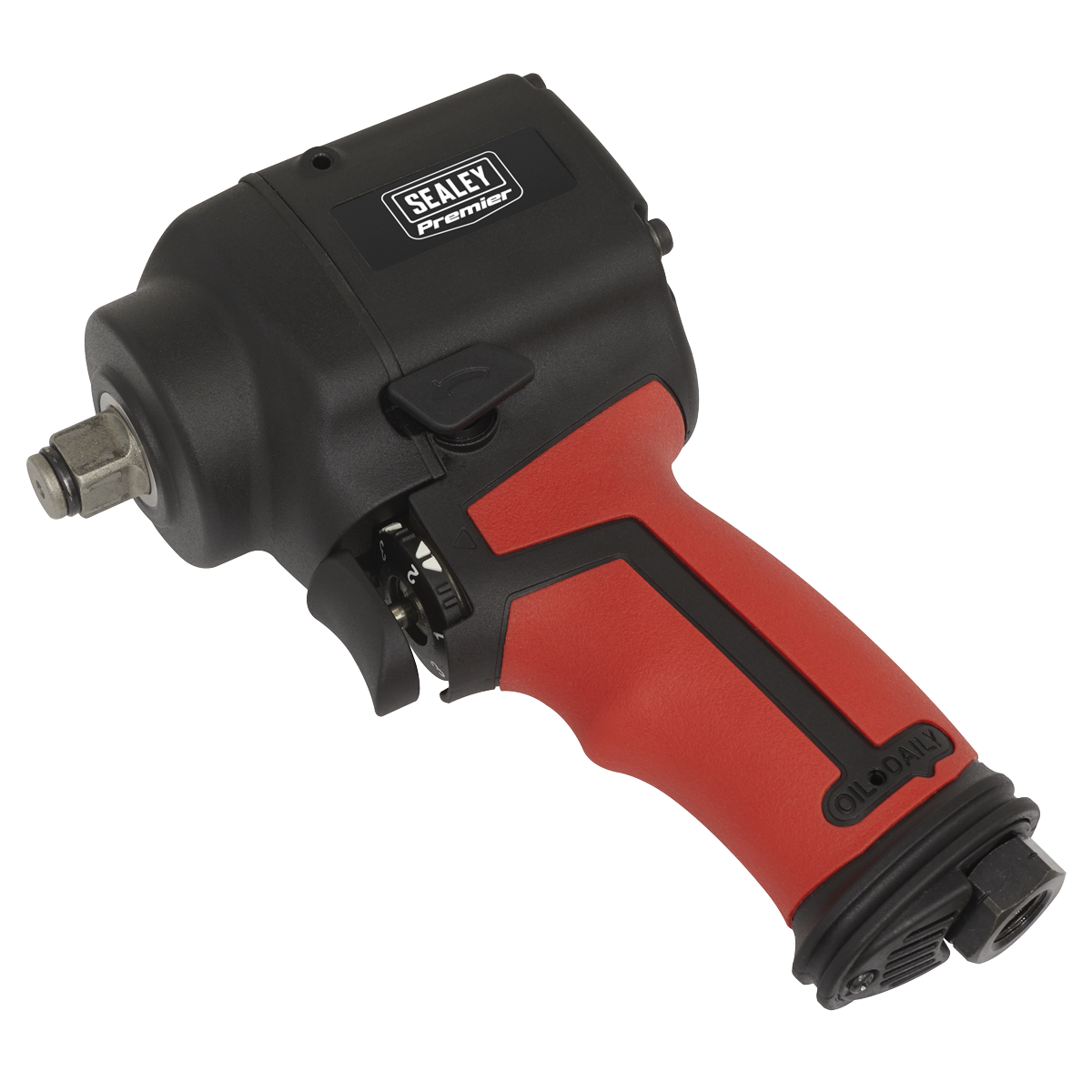 Air Impact Wrench 1/2"Sq Drive Stubby - Twin Hammer SA6002S