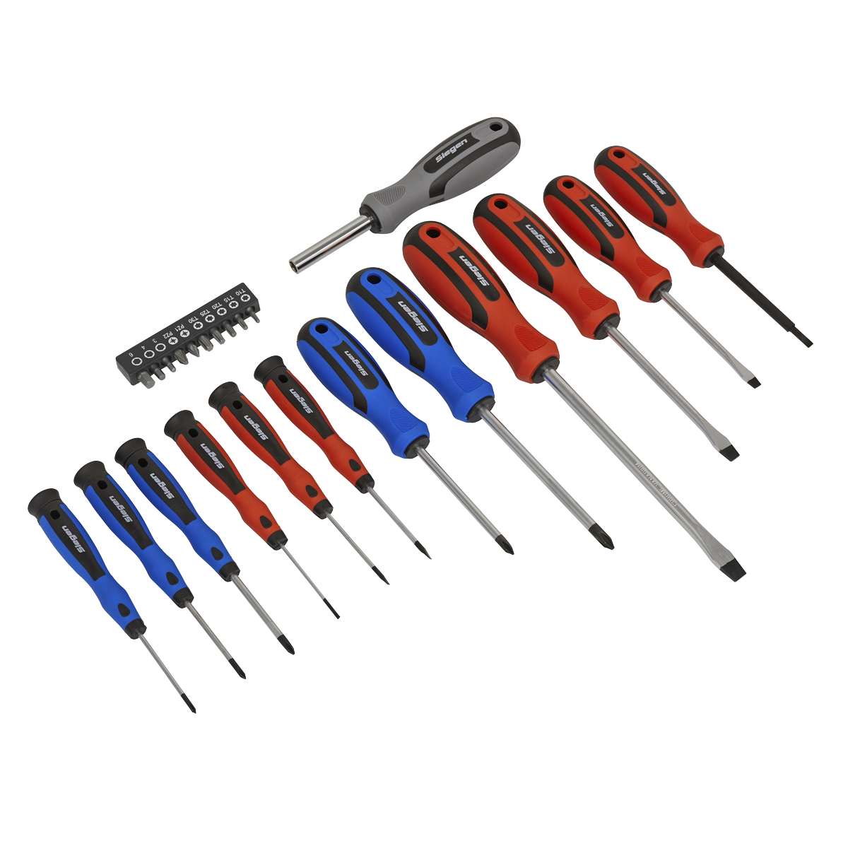 Soft Grip Screwdriver & Bit Set 23pc S0598