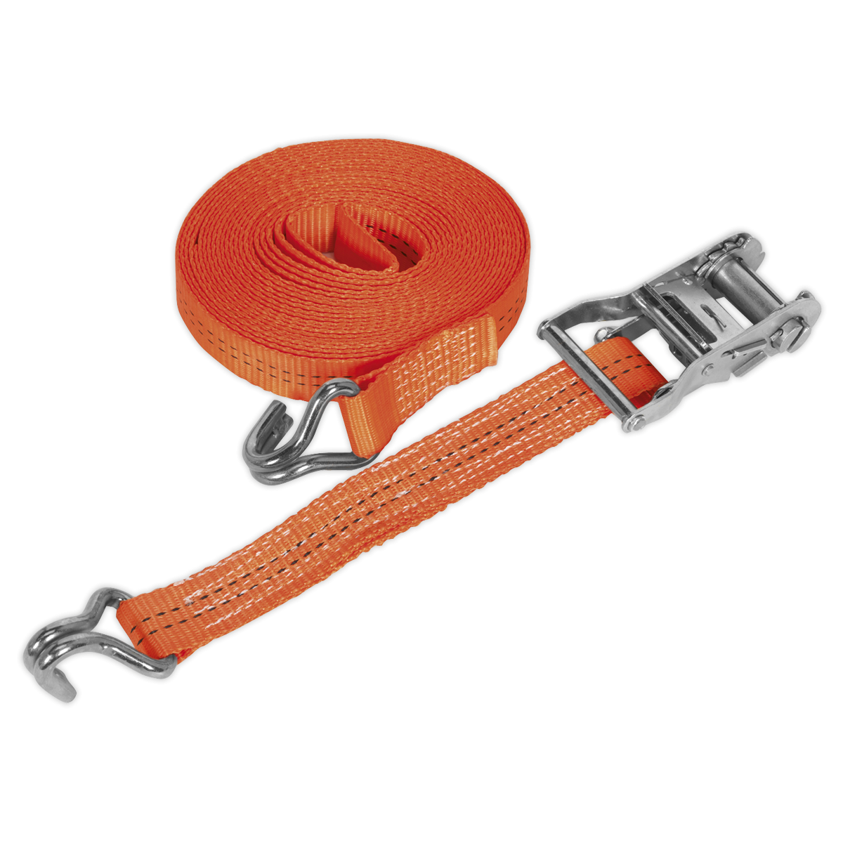 Ratchet Strap 35mm x 8m Polyester Webbing 2000kg Breaking Strength TD2008J