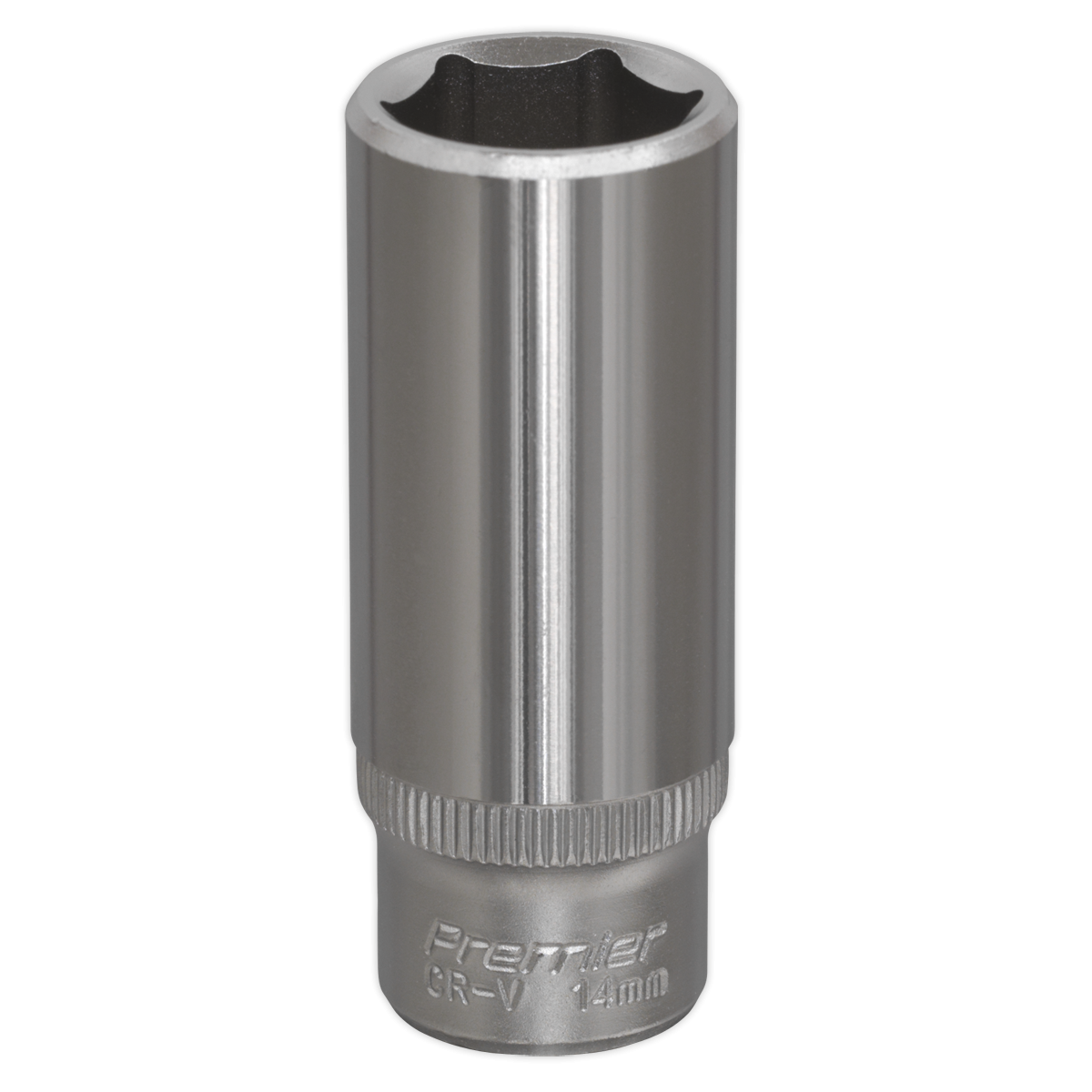 WallDrive® Socket 14mm Deep 1/4"Sq Drive S1414D