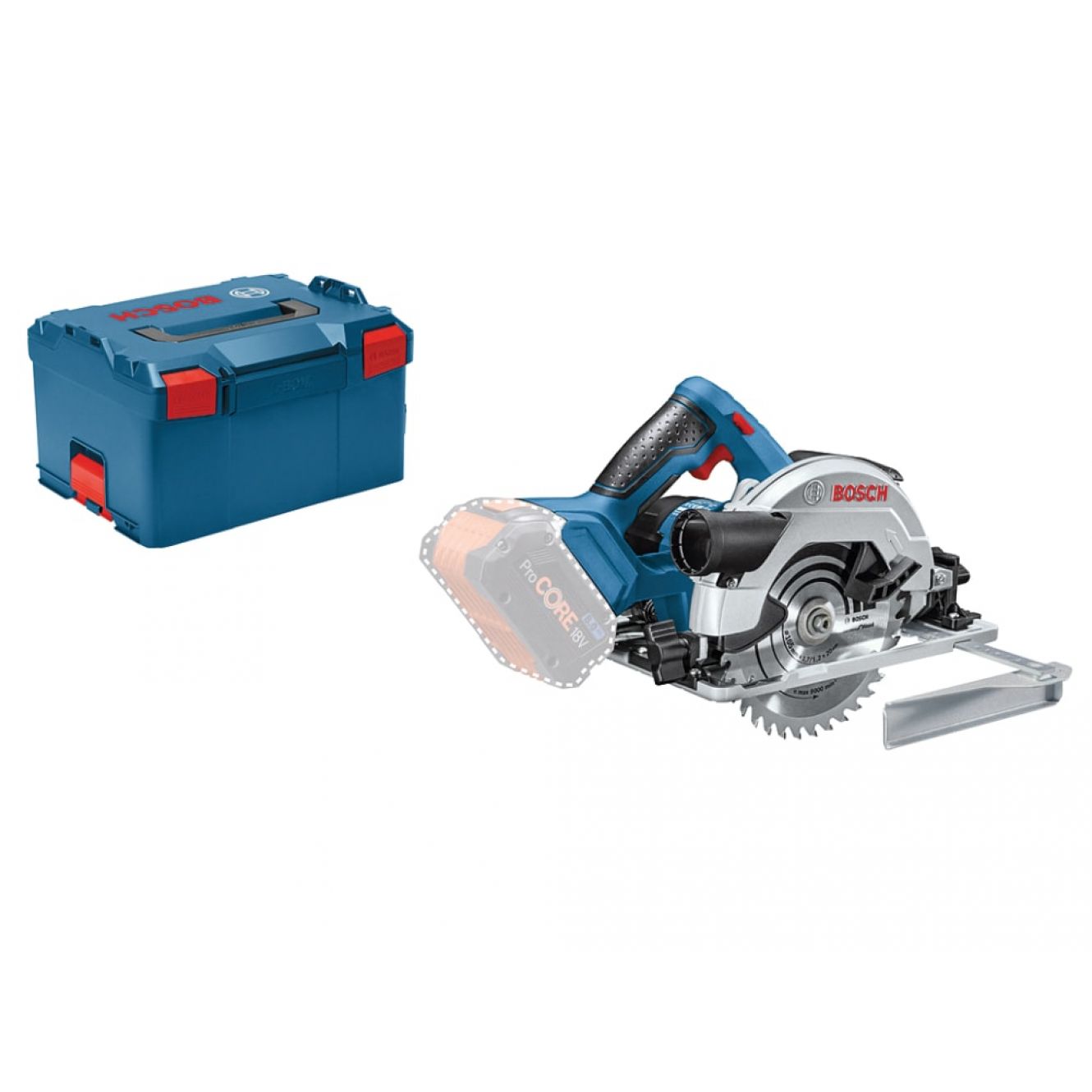 GKS 18V-57N G Circular Saw 165mm 18V Bare Unit + L-BOXX BSHGKS1857GN
