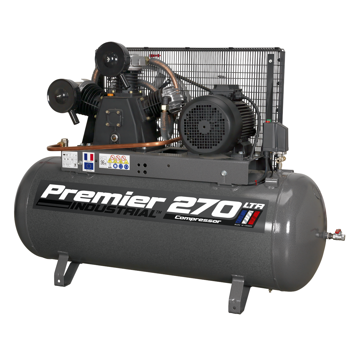 Air Compressor 270L Belt Drive 7.5hp 3ph SAC32775B