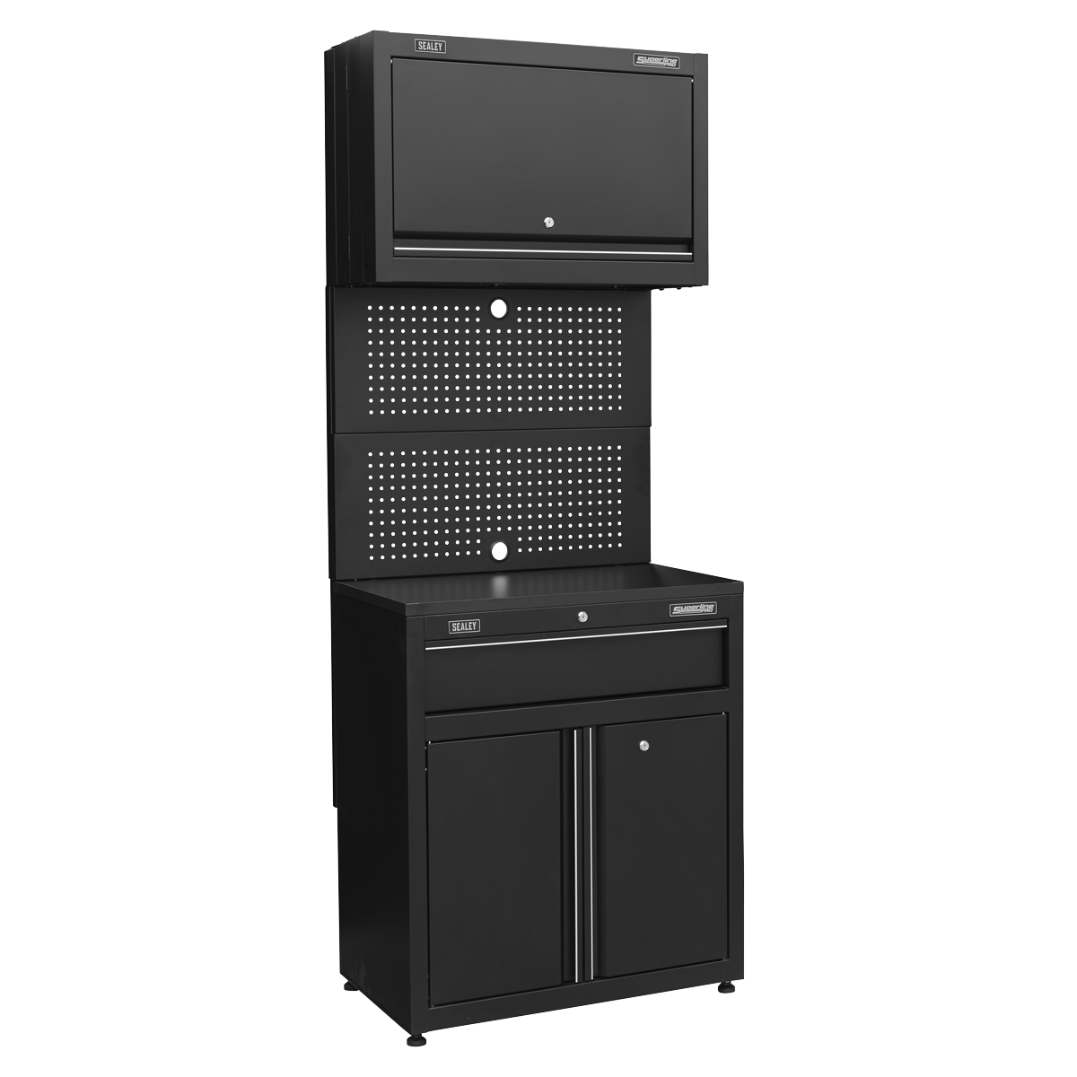 Rapid-Fit 1 Drawer Cabinet & Wall Cupboard APMS2HFPD