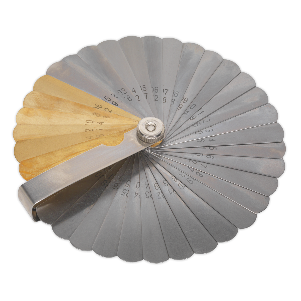 Feeler Gauge 36 Blade Combo Steel/Brass - Dual Marked VS513