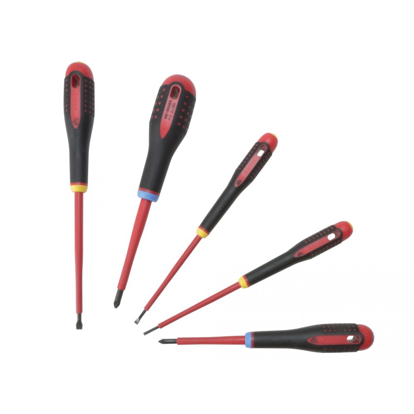 BE-9882S ERGO™ VDE Insulated Screwdriver Set, 5 Piece BAH9882S