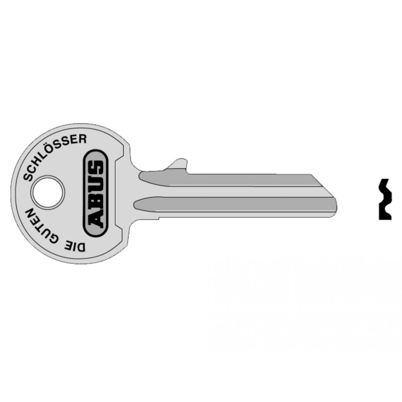 36/55 55mm Right Hand Key Blank ABUKB00835