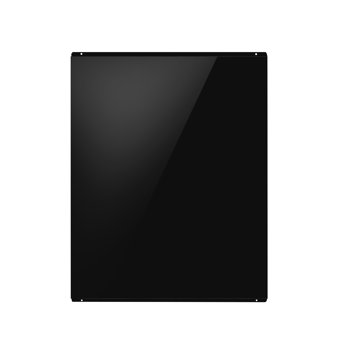 Baridi 60cm Splashback for Cooker Hoods, Extractor Fans, Black Glass DH194