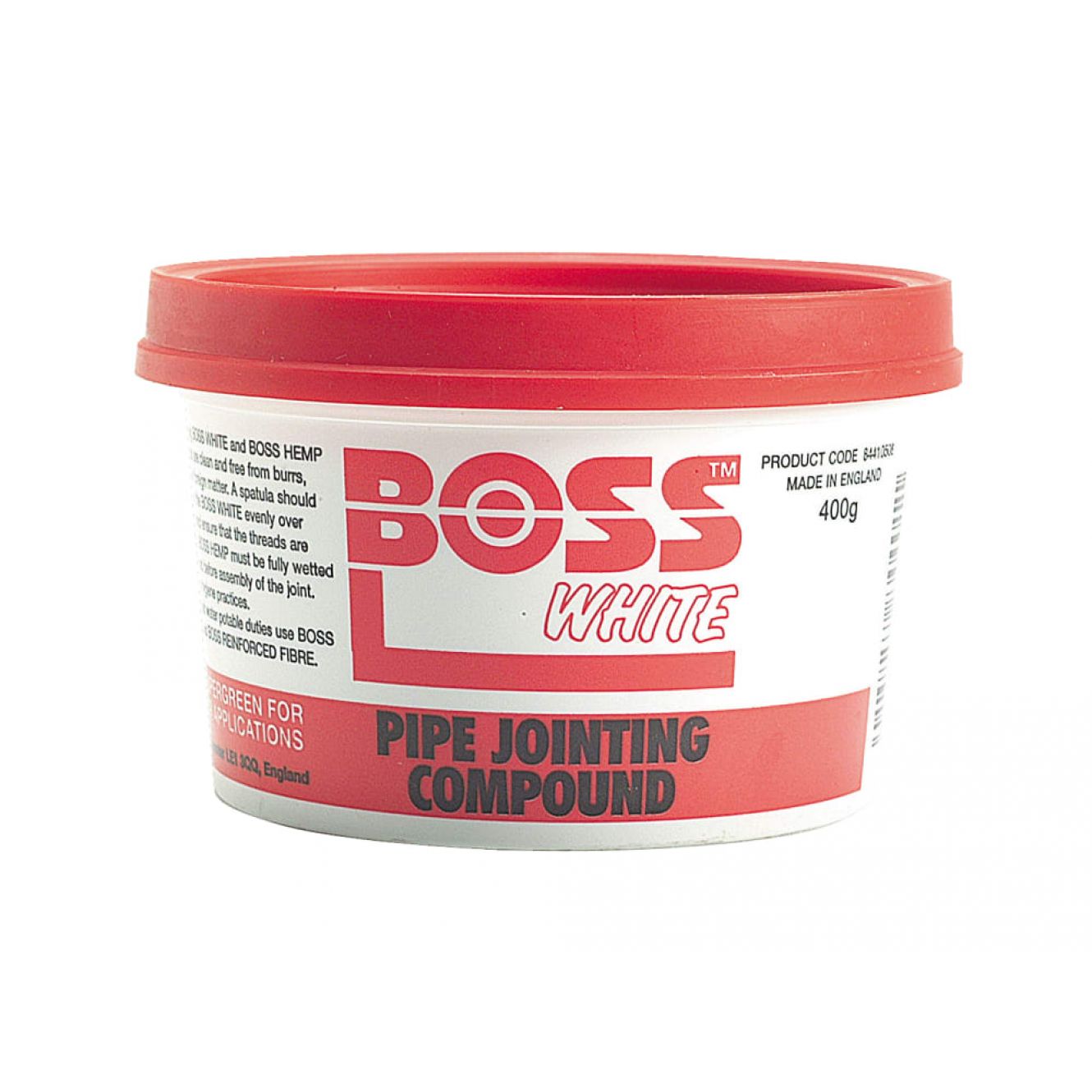 Boss White Tub 400g MISBW