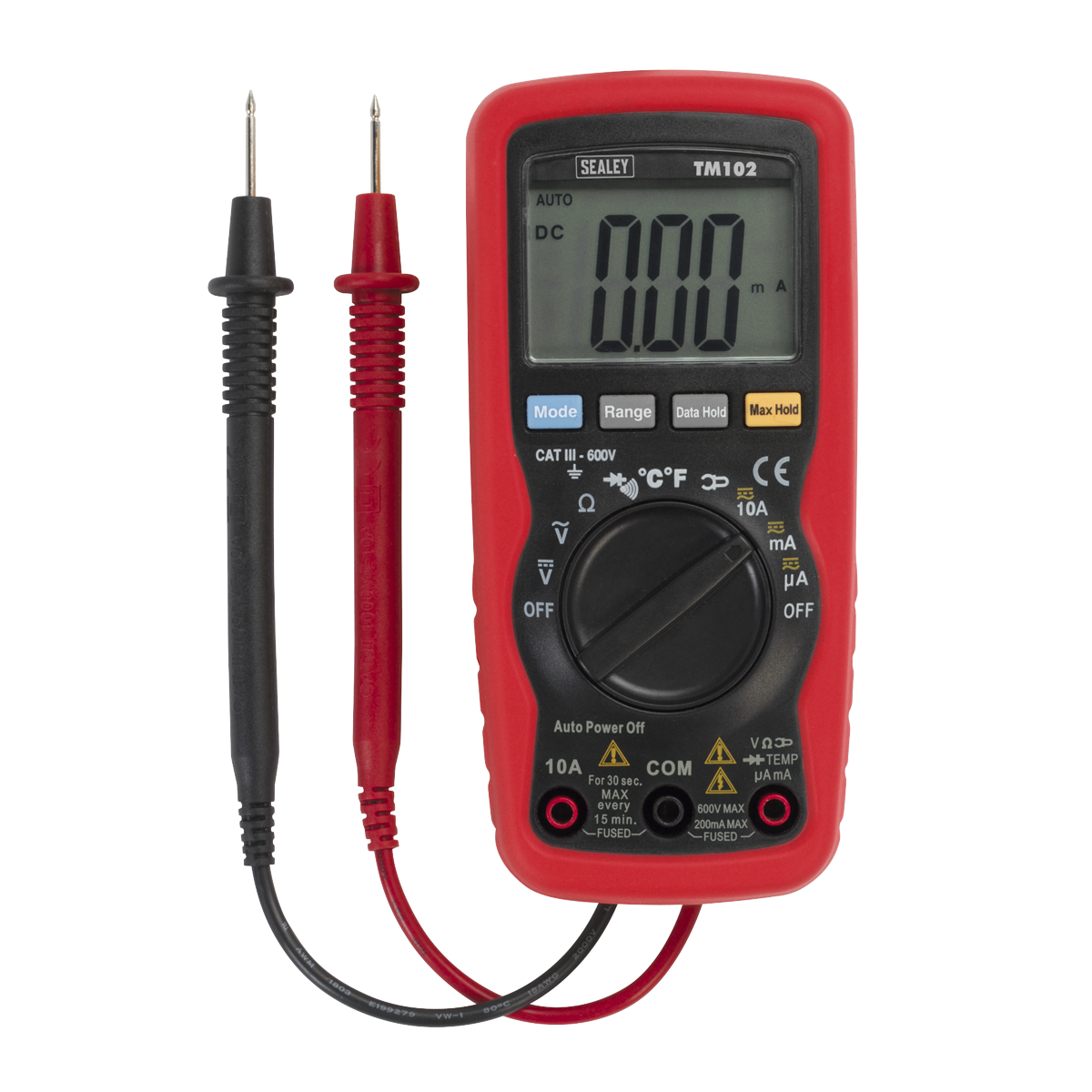 Professional Auto-Ranging Digital Multimeter - 8-Function TM102