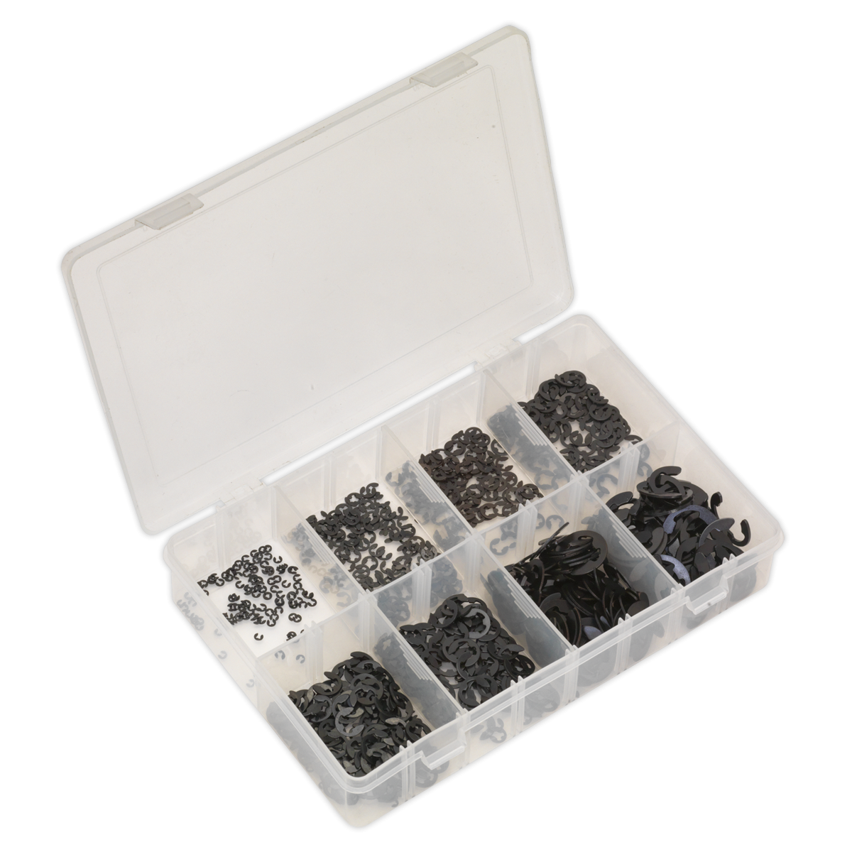 E-Clip Retainer Assortment 800pc Metric AB012ER