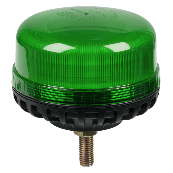 Warning Beacon SMD LED 12/24V 12mm Bolt Fixing - Green WB951LEDG