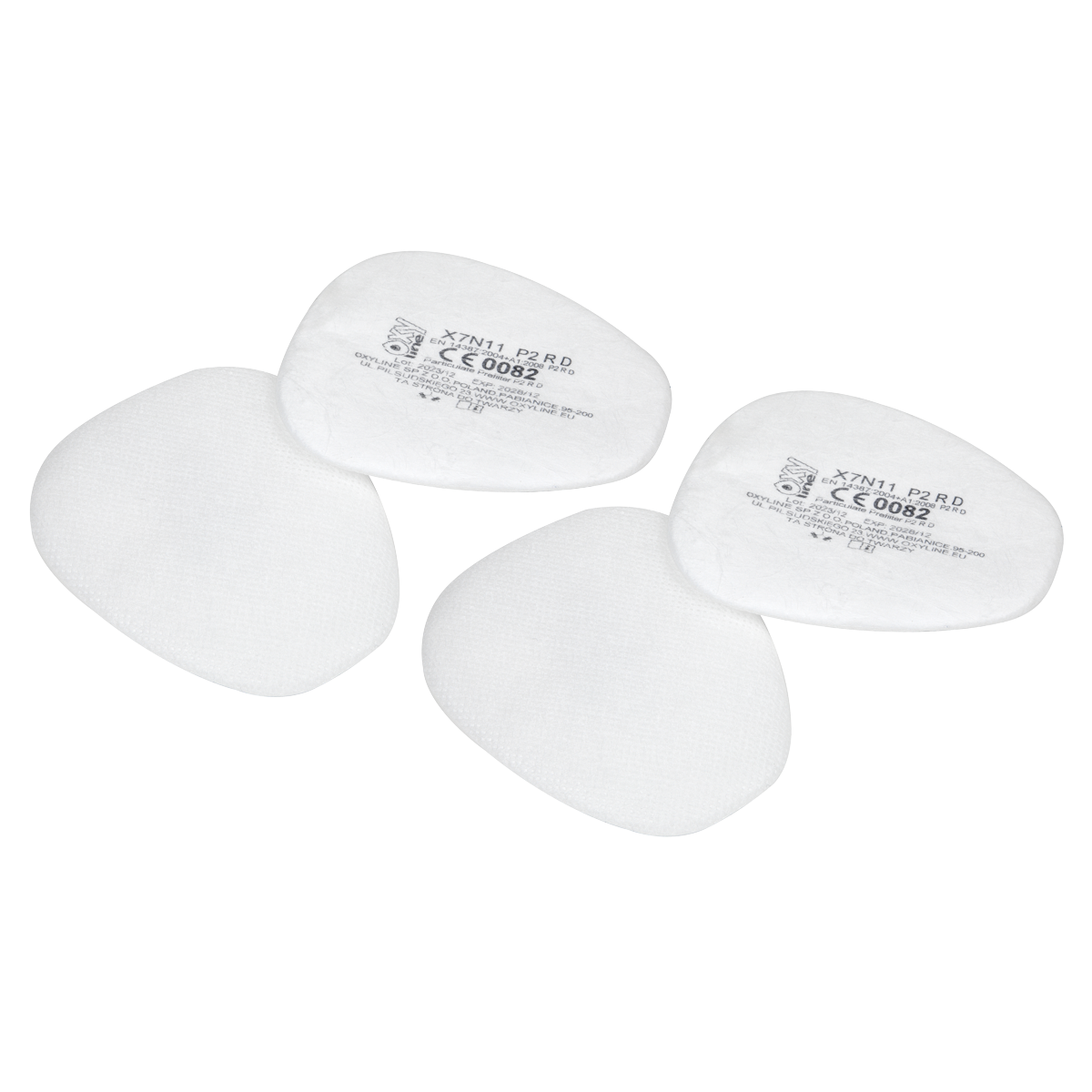 P2 R D Particulate Prefilter - Pack of 4 9006