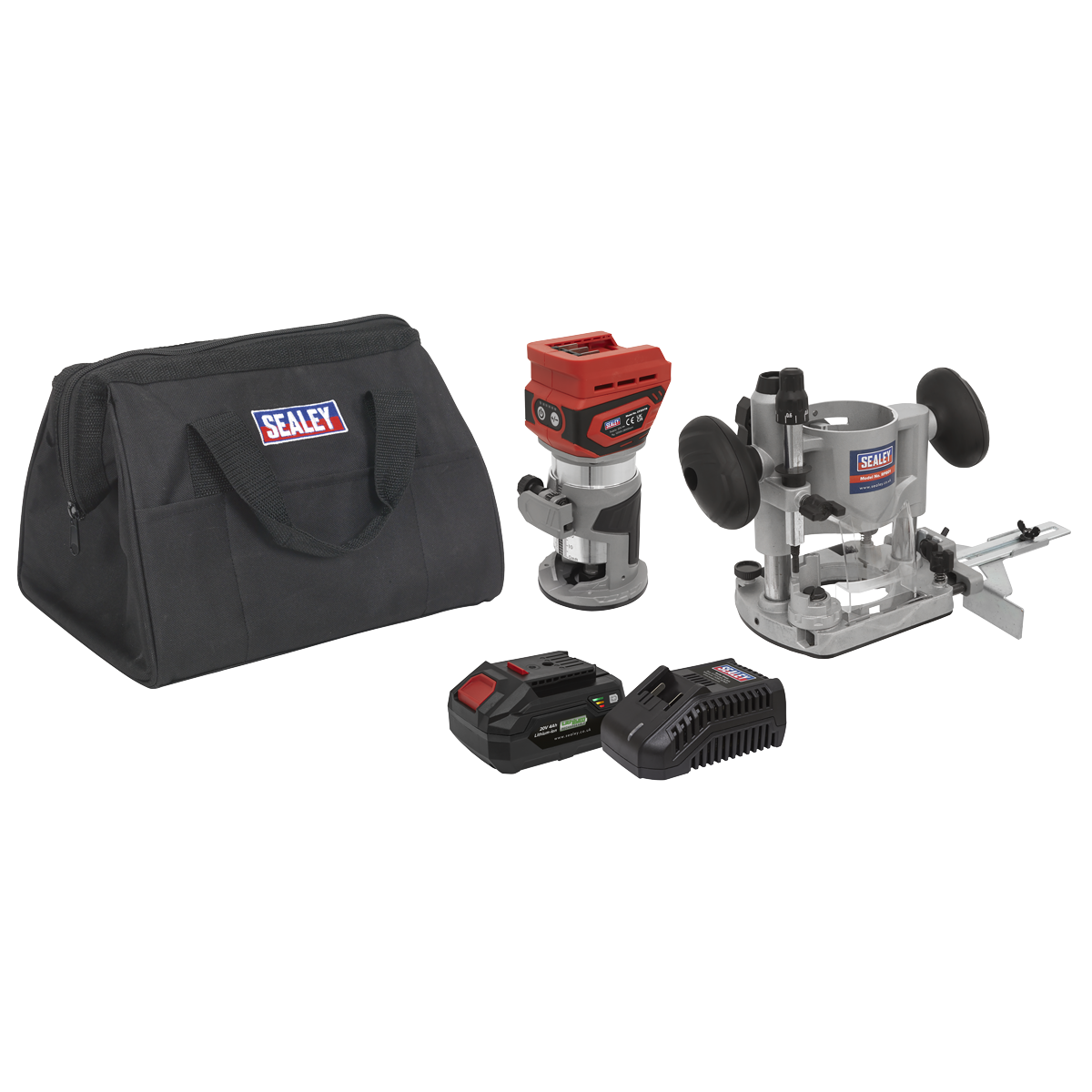 20V SV20 Series Cordless Trimming Router kit 4Ah CP20VTRKIT1