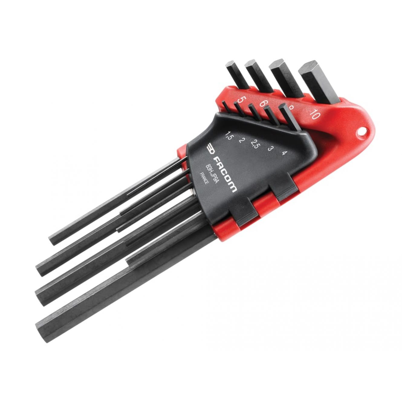 83H.JP9A Metric Hexagon Key Long Arm Set, 9 Piece FCM83HJP9A