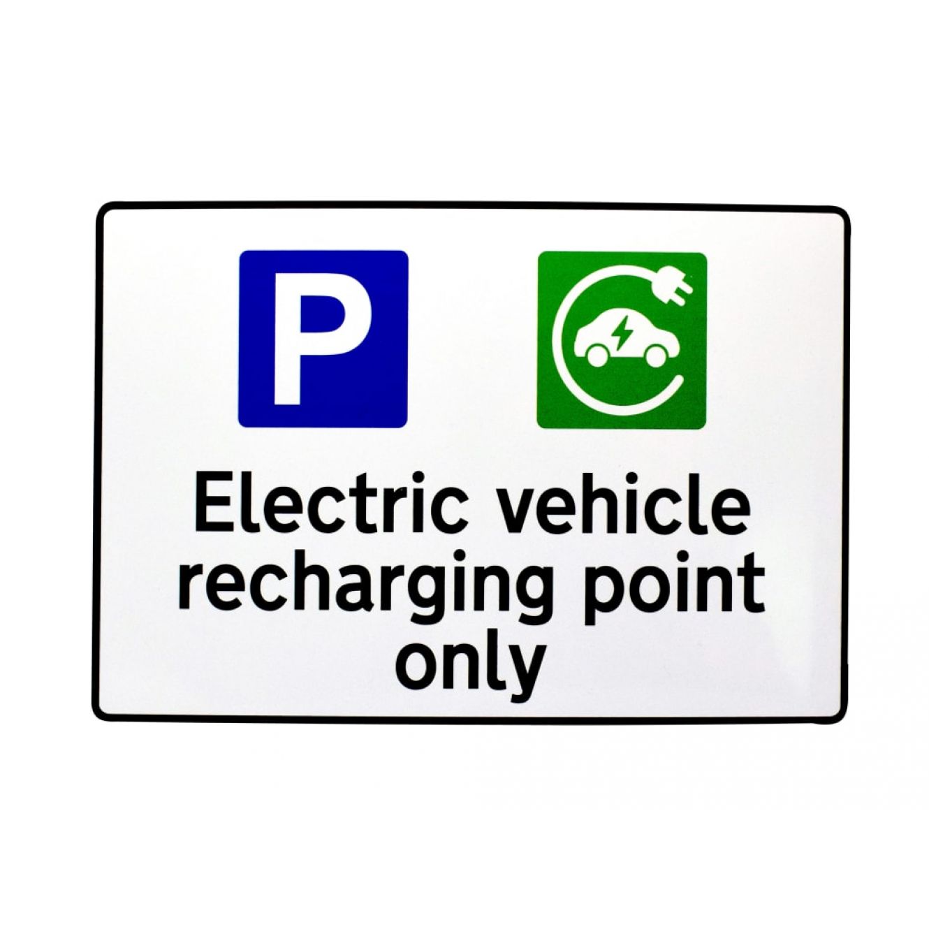 Ev Recharging Point Only Rpvc 300X200Mm SCA14979