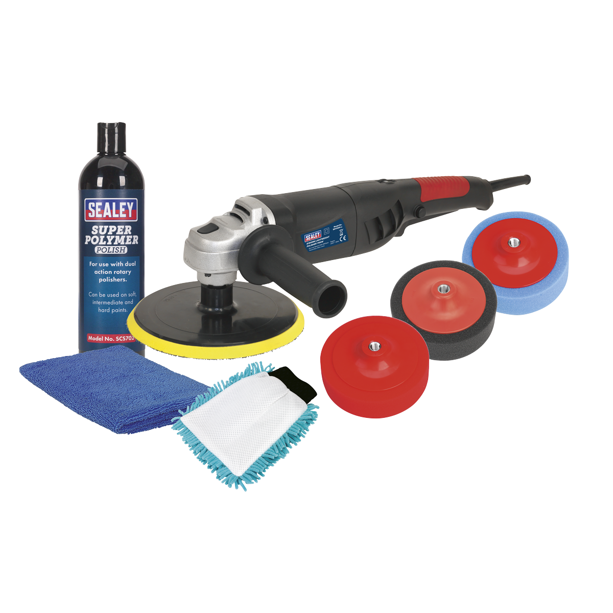 Ø180mm Pro Electric Polisher Kit 1100W/230V CPK03