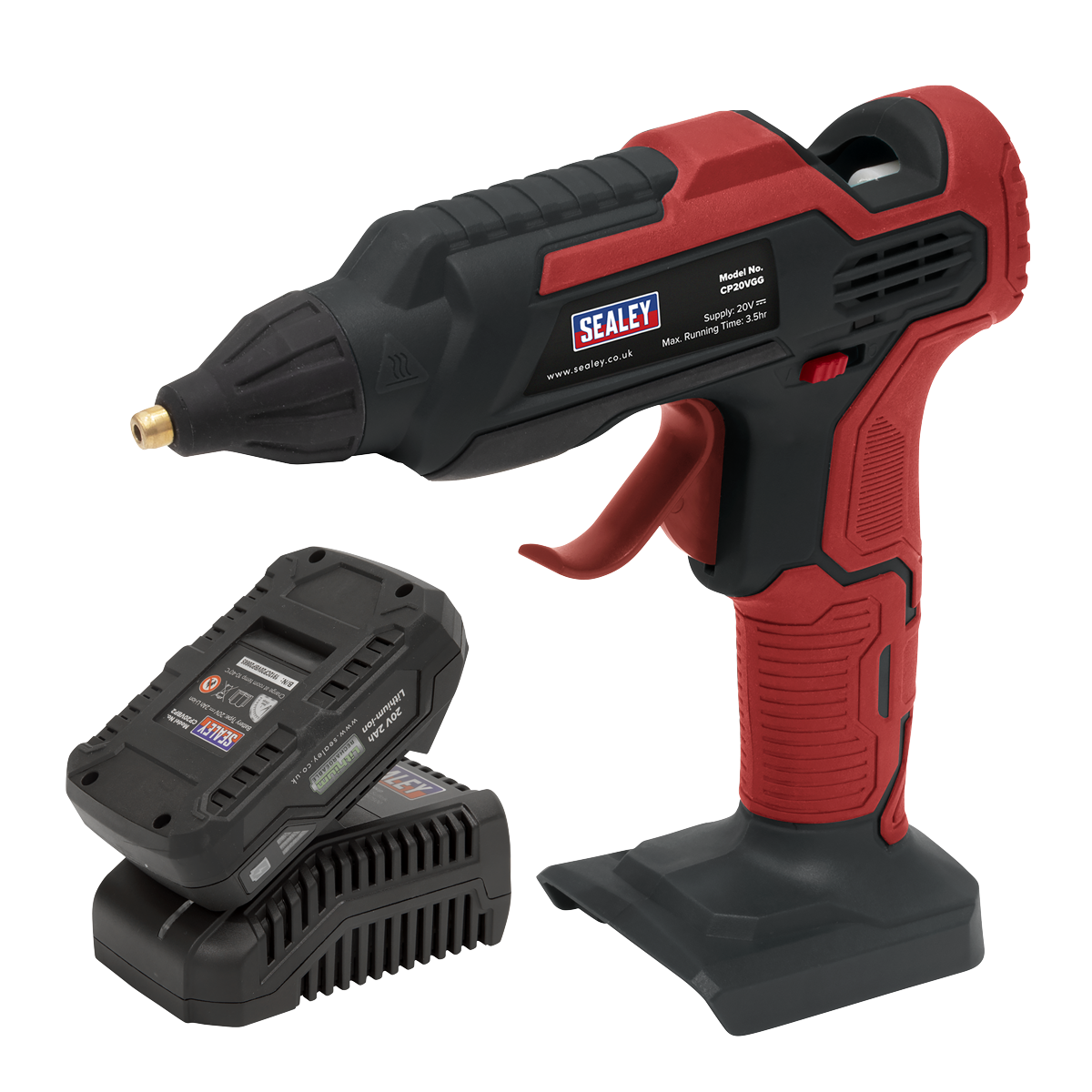 Cordless Glue Gun Kit 20V 2Ah SV20 Series CP20VGGKIT1