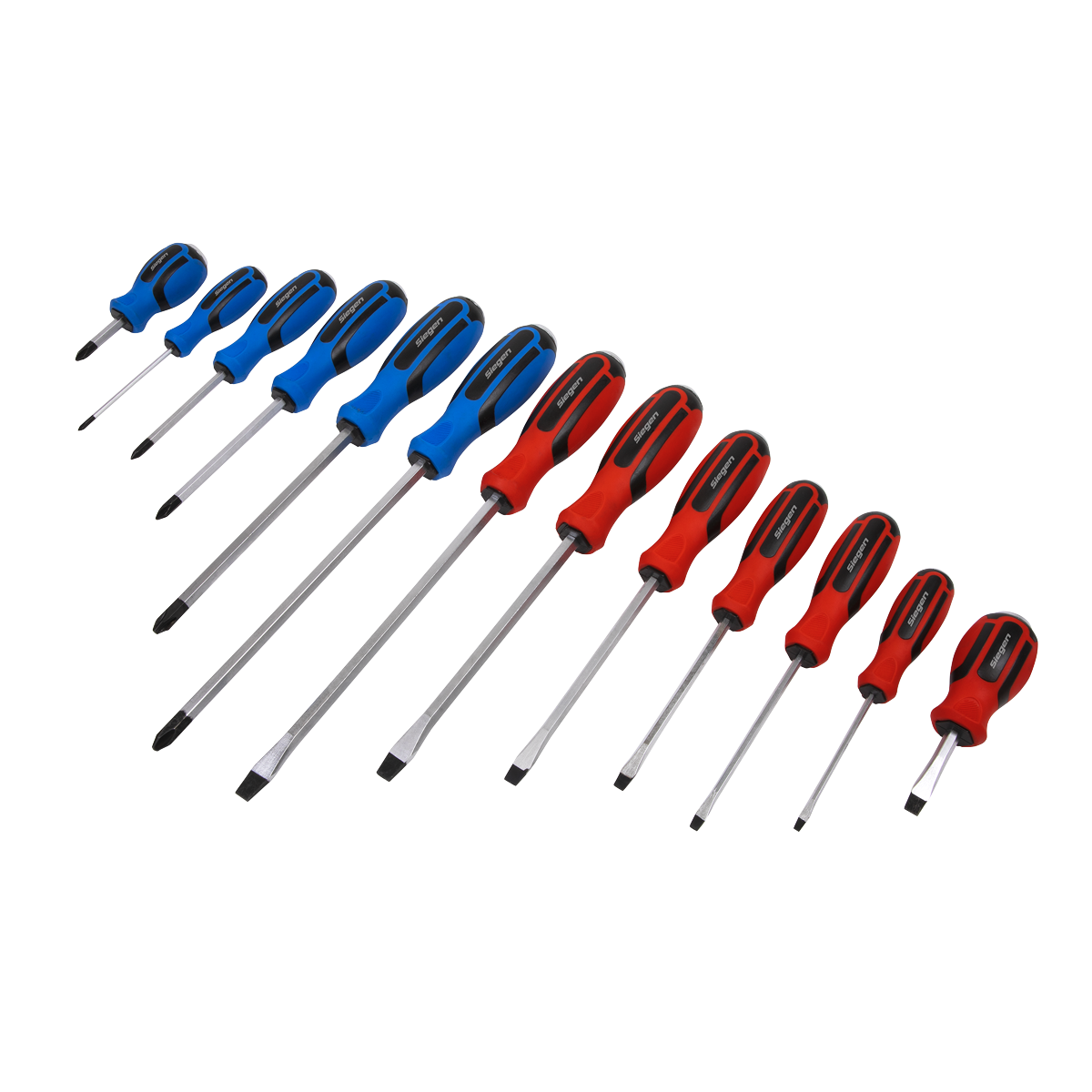 Screwdriver Set 13pc Hammer-Thru S0754